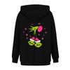 Women's Fashionable Casual Long-Sleeved Hooded Printed Sweatshirt