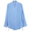 SOSHIOTSUKI [Excellent condition/Made In 2011] S23Stainless Steel01SH-B The Kimono Breasted Shirt Long Sleeve Shirt Tops 44 SAXEUsed