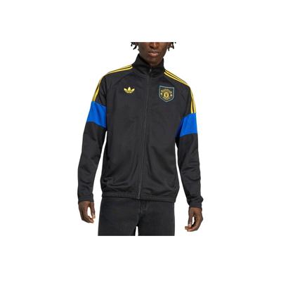 Originals Lfstlr Manchester United Football Casual Culture Striped Zip Jacket Men Jacket KC7793