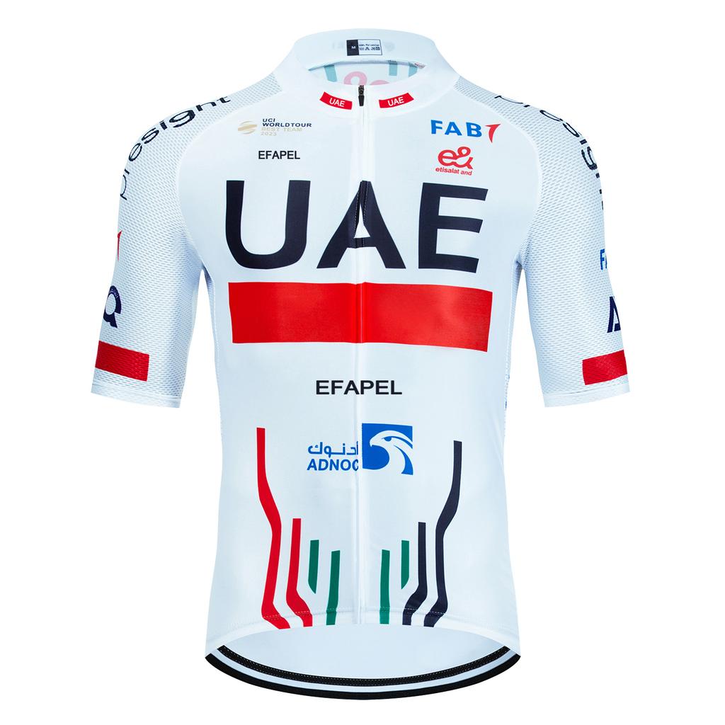 NEW Summer Cycling Set UAE  Bike Jersey Bibs Shorts Men Women Quick Dry Ropa Ciclismo Riding Bicycle Maillot Clothing