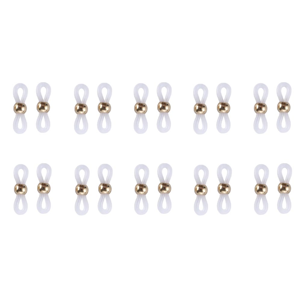 Lese-Schmuckzubehör Augen-Silikon-Brillenbandhalter Brillenverbinder Brillen-/Sehbrillen-Kettenhalter Brillenverschluss
