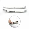 For Honda Accord 2018     Car Rearview Side Door Mirror Pillar Stripe Cover Wing Exterior Trim ABS Chrome