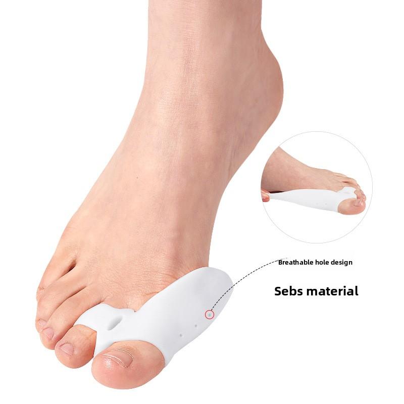 Hole Valgus Device Big Toe Corrector Soft Anti-wear Care Set for Foot Pain Relief and Bone Alignment