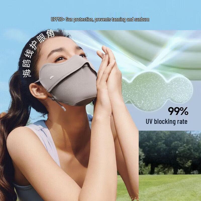 Beneunder AL833 Cooling Sun Protection Face Mask