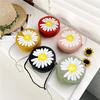 Daisy Round Children's Crossbody Bag Girl's Fashion Shoulder Bags Flowers Child Purse Kids Messenger Bag Kid Wallet Clutch
