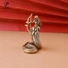 Medusa Statue Brass Material Ancient Greek Snake Woman Crafts Home Office Desktop Ornaments