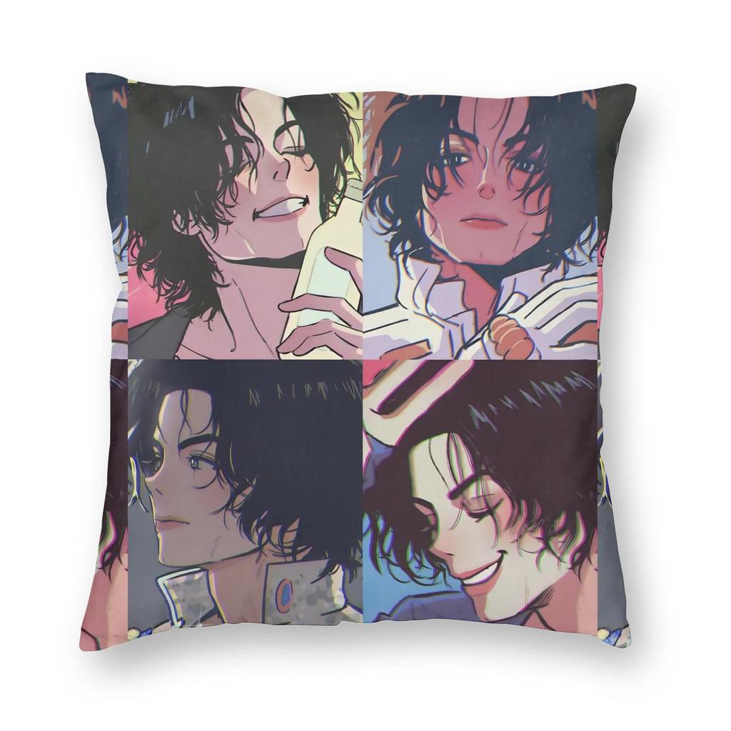 Singer M-Michael Jackson Dangerous Pillowcase Printing Fabric Cushion Cover Decorative Pillow Case Cover Sofa 40*40Cm