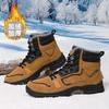2025 große Größe wasserdicht winterwarm Nordost High-Top Kurzstiefel Baumwollschuhe Schneestiefel Herren Samt verdickt rutschfest