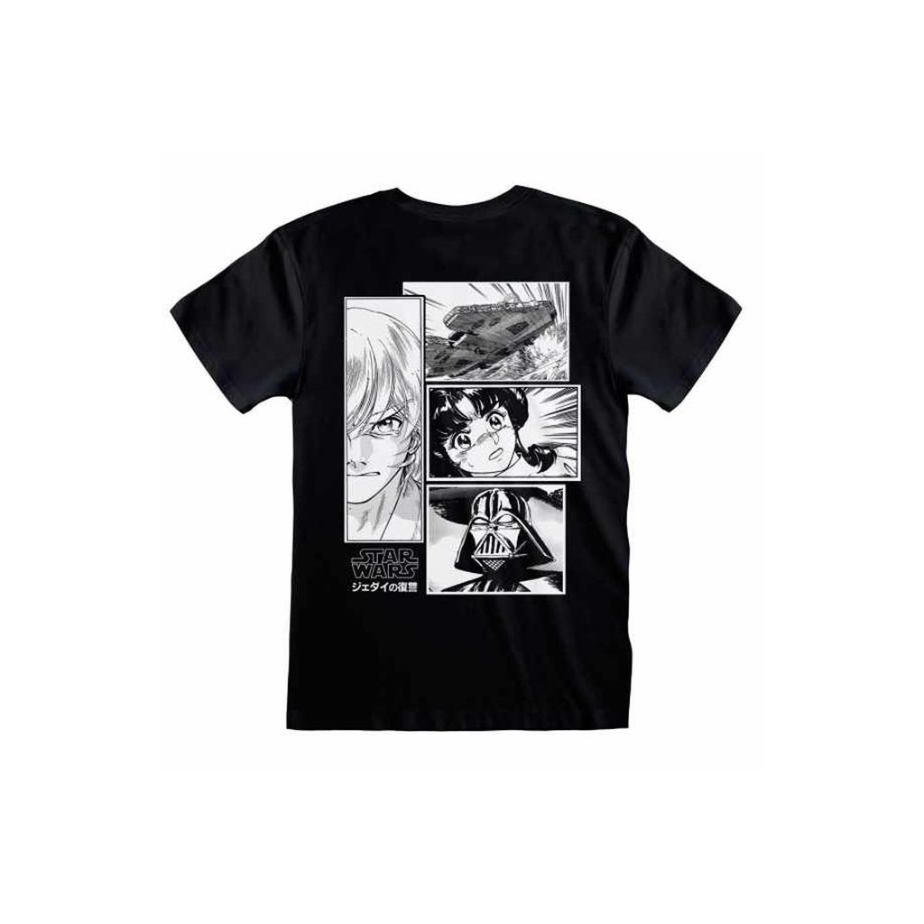 STAR WARS Unisex Adult Manga T-Shirt