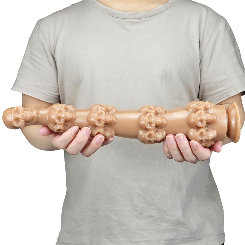 Skull and Crossbones Anal Plug Female Anal Asshole Sex Products Expansion Equipment Hardcore Masturbation Chrysanthemum Anus