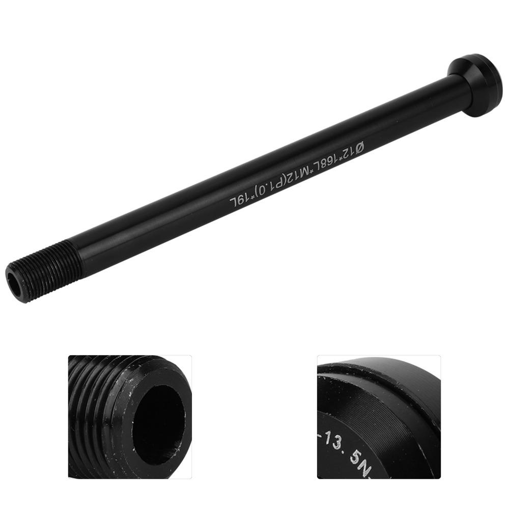 1.0 Thread Pitch Rear Fork Thru Axle M12(P1.0)*19 Thru Axle Skewer Bike Thru Axle  Bike Rear Fork
