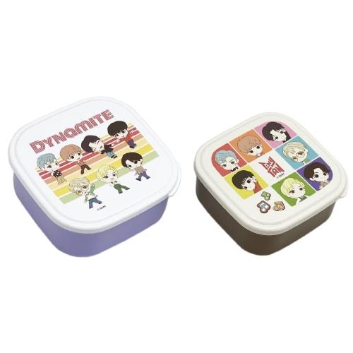 

DYNAMITE TinyTAN Sealable Container 2-Piece Set SSP-22 White W