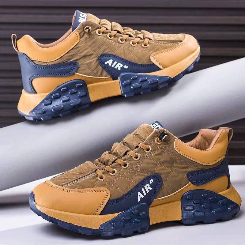 Dad Shoes Men's Casual Sole Shoes Sneakers 2024 New Thick Board Sneakers Spring and Autumn Shoes Breathable Men's Shoes