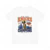 New York Knicks Champions Tee 2026 Finals Trophy City Skyline T-shirt 2026 Summer New Men's Women's Fashion Cotton T-shirt Y2K