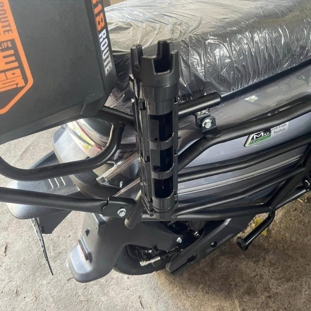 1Pcs Fishing Rod Holder Mount Support Rack Travel Storage Bracket Compact Lure Pole Mount For Bike