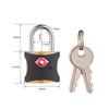 Waterproof Brass-Coated TSA Padlock for Suitcases, Gym Lockers, and Drawers.