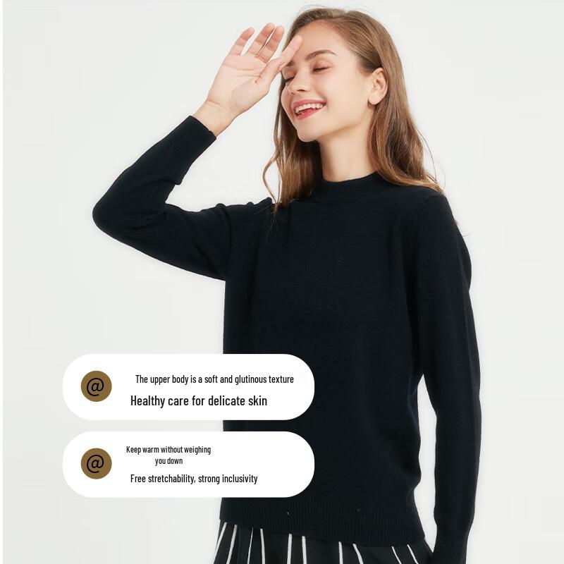 Hengyuanxiang Women's Anti-static Wool Sweater