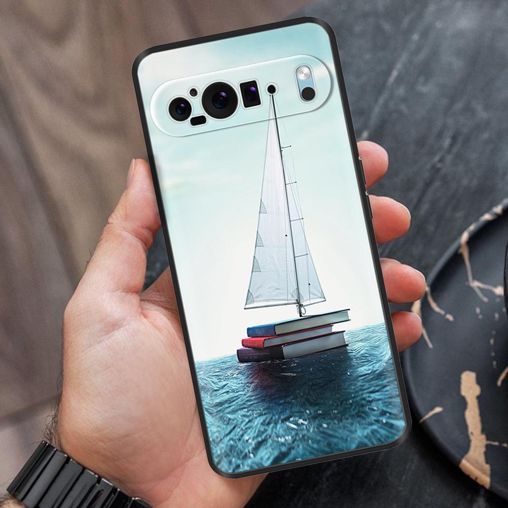 Black Silicone Case For Google Pixel 10 Pro XL Soft Painted Back Cover for Google Pixel10 Pro XL Shockproof Protective Shell Bag