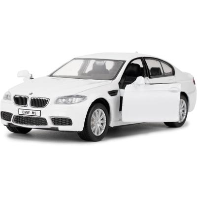 1/36-os méretre öntött ötvözetből készült játékautó, BMW M5 modellautó visszahúzó funkcióval, dekoratív modelljátékok gyűjtésére alkalmas, ajándék fiúknak és lányoknak