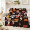 Kakashi Anime Ninja Print Blanket Sofa Blanket Soft And Comfortable Outdoor Plush Blanket Christmas Gifts Machine Washable