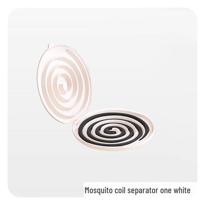 Creative Fireproof Incense and Mosquito Coil Holder with Safety Lid