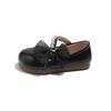 Mädchen Ballerinas mit Schleife und Perlen - Frühling/Herbst 2026, Weiche Ledersohle, Ideal für Auftritte & Tanz