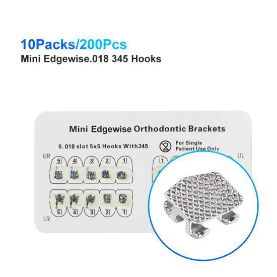 .018 Edgewise   Mini Metal Dental  