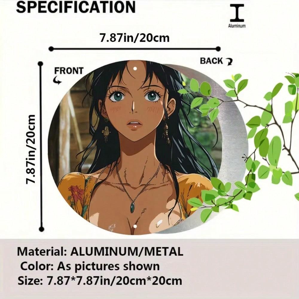 Retro Anime Metal Tin Sign Wall Art for Home Garage Cafe Decor 20x20