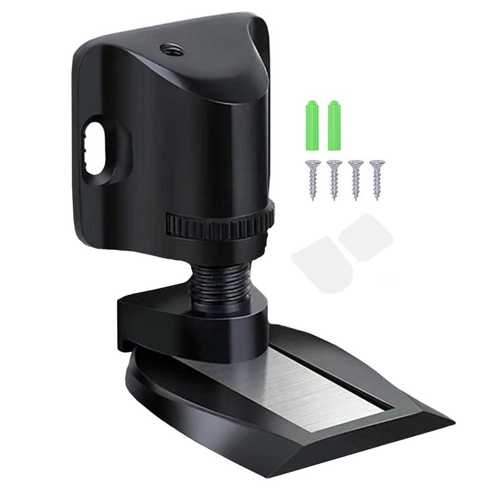 

Invisible Door Buffer Adjustable Door Stopper Home Decor Flexible Installation Options Noise Reduction Powerful Built-in Magnet чорний