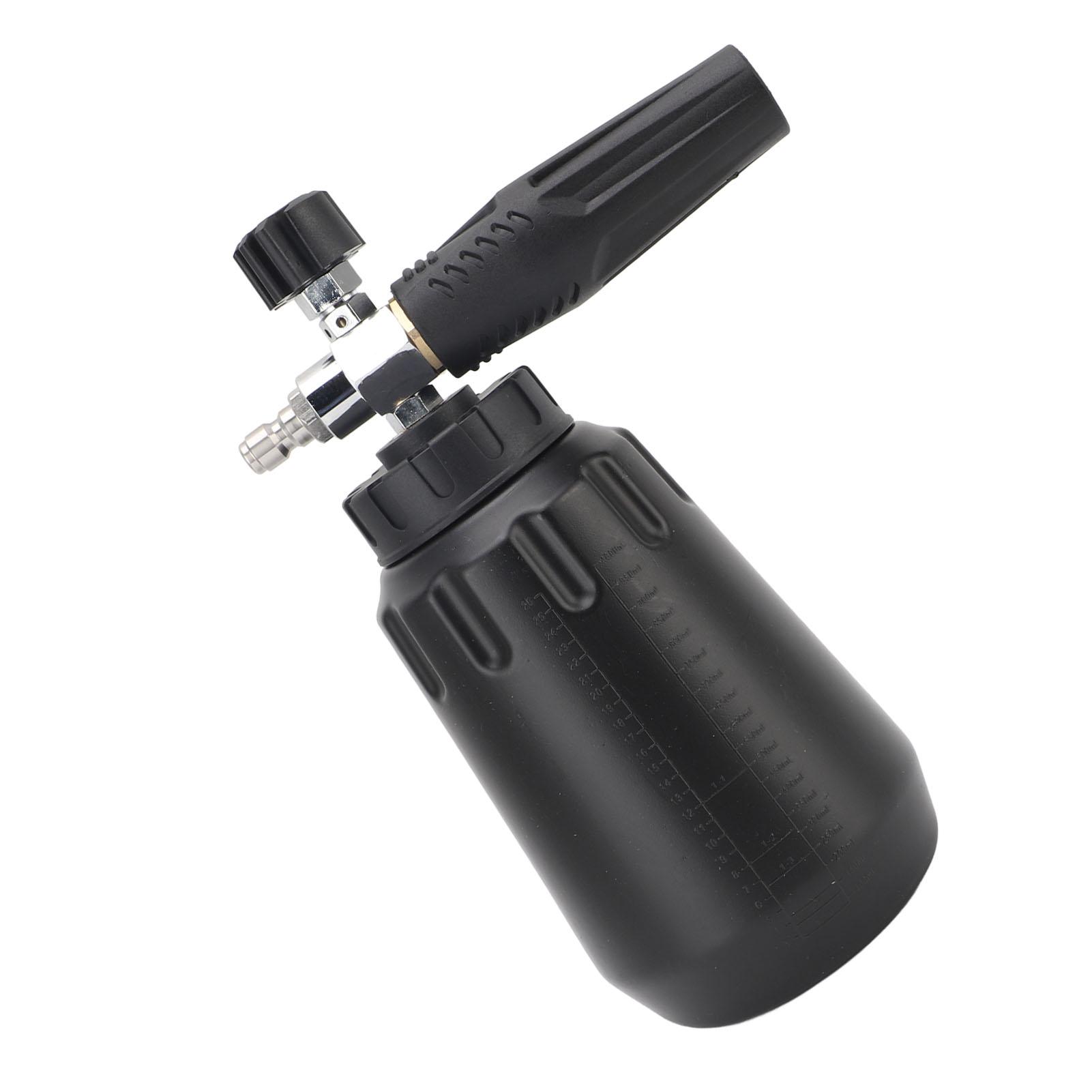 Foam Sprayer for Car Wash Pressure Washer, Stainless Steel Foam Sprayer with 1000ml Large Capacity, Portable and Efficient Use for Car Wash