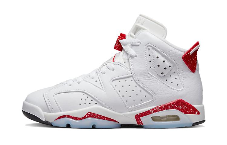 Jordan 6 Retro Red Oreo GS 384665-162 36