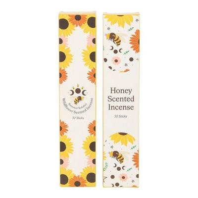 Honig & Wildblumen Räucherstäbchen (Packung mit 60)