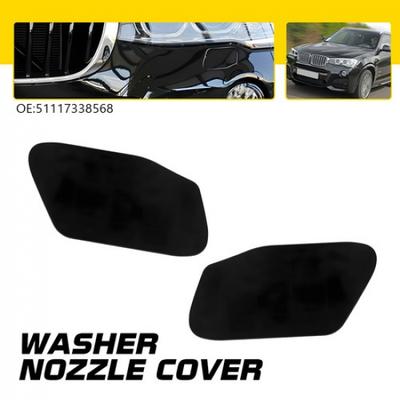 Pair Front Left Right Side Headlight Washer Nozzle Cover for BMW X3 F25 10-17