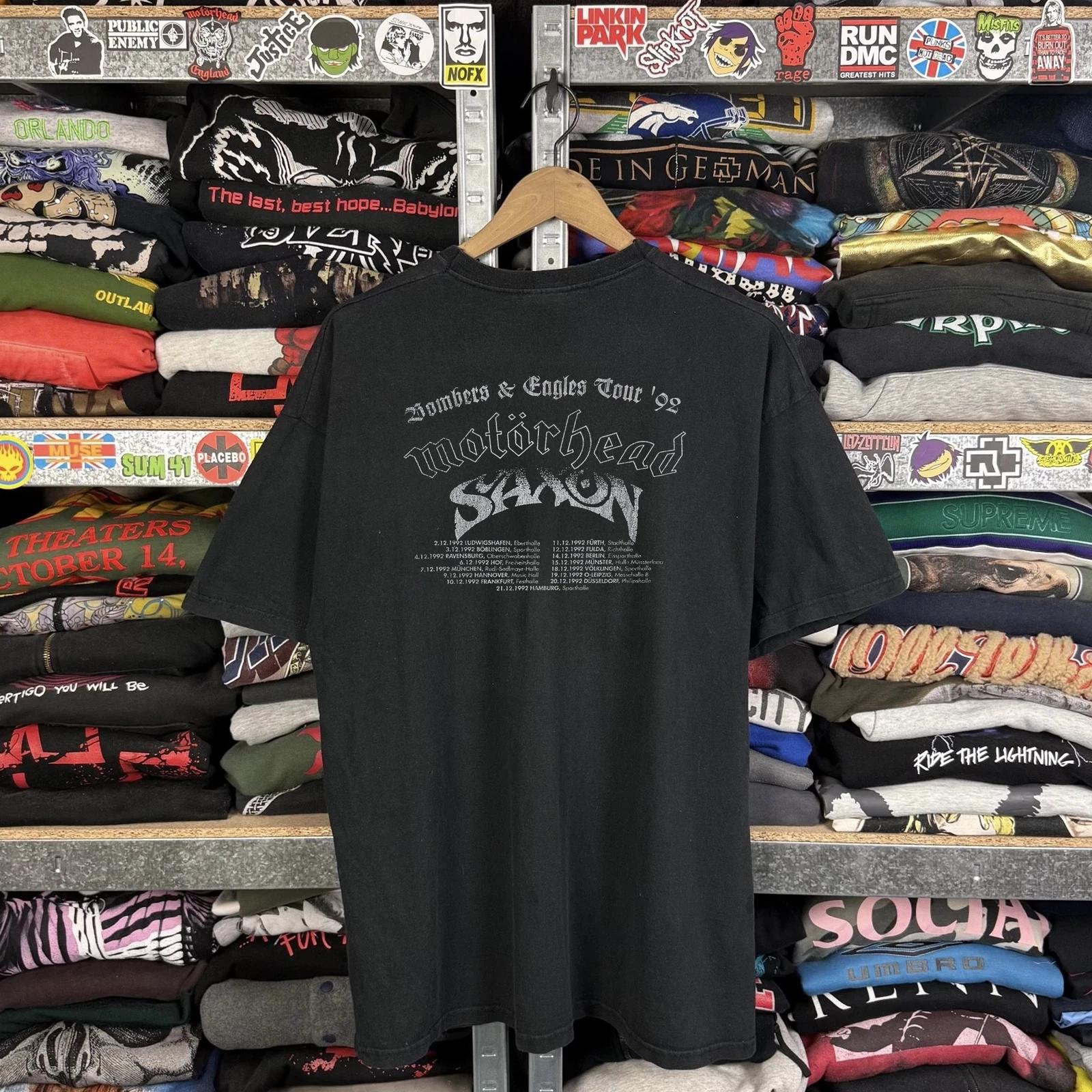 1992 Motorhead March or Die Aged T-Shirt Black XL 2XL
