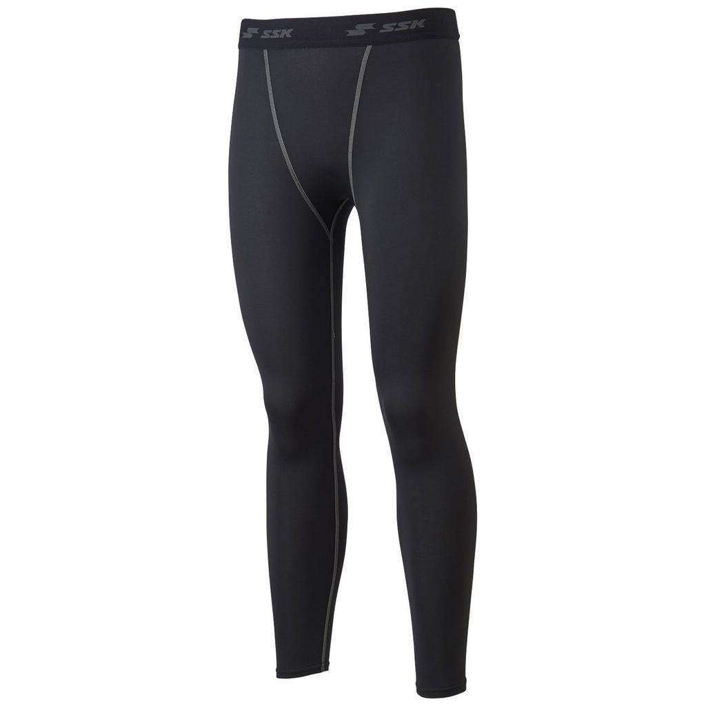 SSK Soft Size Size Men's SC Heat-Storage Underwear, 90, Black, O-XO