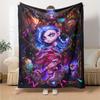 1pc Blanket - League of Legends  Print Design,Lightweight Blanket for Sofa,Bed- Soft &Warm,Gift for All Seasons