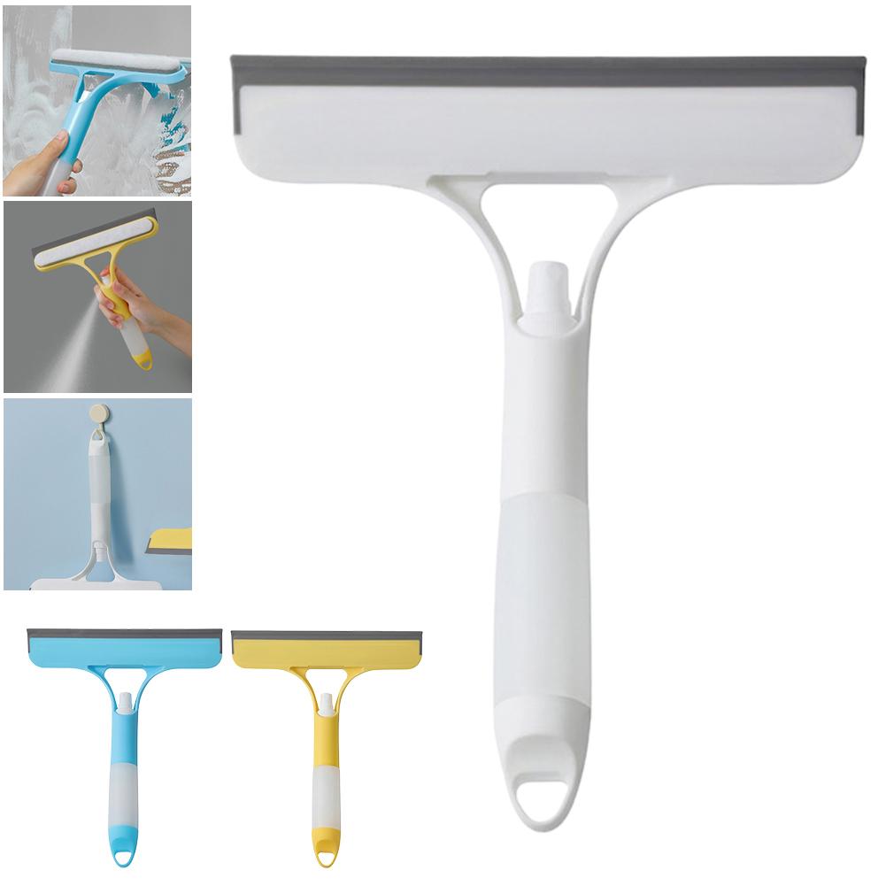 3-In-1 Car Glass Cleaning Wiper with Spray Bottle -Car Door,Window,and Windshield Cleaner Squeegee for Car and Home Washing Tool