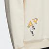 Adidas Neo WP SW Embroidered Logo Sport Crewneck Sweatshirt Men Tops Beige HG9032