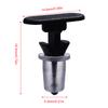 1H0837719 Front Door Weatherstrip Door Seal Gasket Clips Sliding Door Weatherstrip Clip for VW Golf Caddy Sharan Seat Alhambra