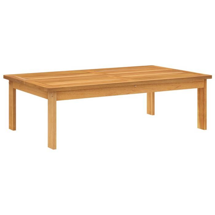 VidaXL Garden Table 100x60x30 Cm Solid Acacia Wood, Outdoor Table, Garden Furniture, Patio Furniture, Table of 365846