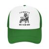 Raccoon quote Mesh Caps Merch for Women Men Adjustable Baseball Cap Mesh-Back Breathable Cooling Hats
