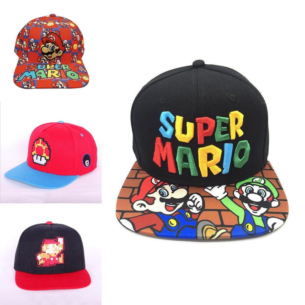 Stylish Super Mario Luigi Baseball Trucker Hat Cap With Adjustable Fit For All