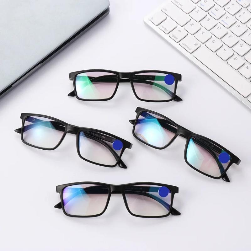 Progressive Bifocals Reading Glasses Anti Blue Light Presbyopia Eyeglasses Near Far Sight Spectacles Hyperopia Eyewear