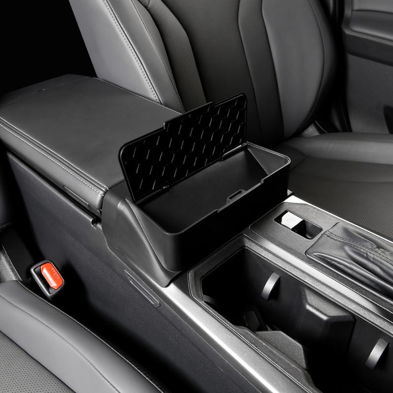 For Toyota Rav4 2026 ABS Black Car Gear Storage Box Armrest Box Front Storage Box Interior Car Accessories