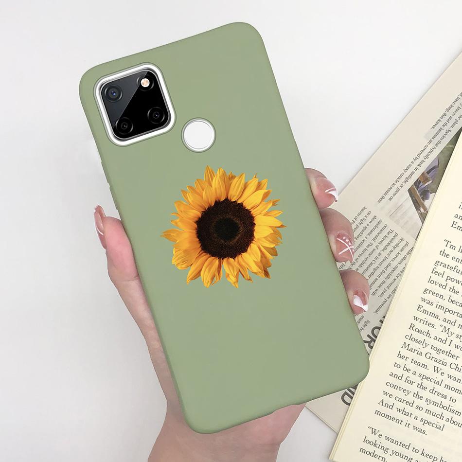 For OPPO Realme C25 C25S C25Y Case Cartoon Soft Silicone Matte Shockproof Phone Back Cover For Realme C 25 S Y Capa Funda Coque