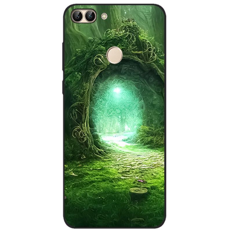 For Huawei P Smart 2018 FIG-LX1 PSmart Case For Huawei P Smart 5.65inch Case TPU Soft Silicone Cute Wolf Back Cover Phone Case