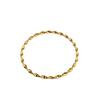 18k Gold Plated Multi-Layer Stackable Stainless Steel Square Twisted Bracelet Set - Elegant, Non-Fading, Fashionable Charms.
