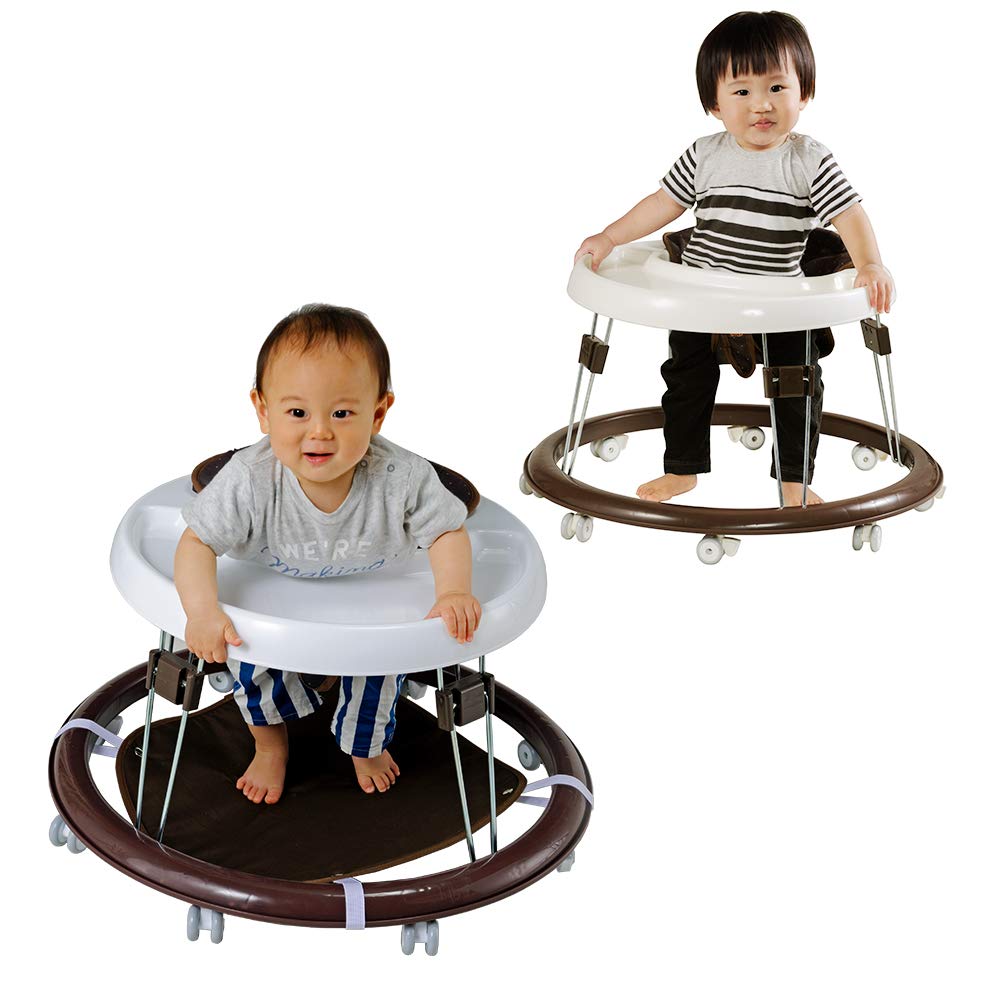 Eiwa Simple Walker with Stop Mat, Brown, Baby Product, Walker, Assistance, Indoor, Support, Tacchi