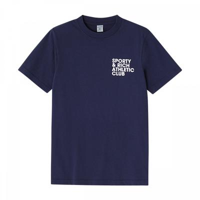 Sportif   Riche Ts974na Club Athlétique  Club Athlétique  T-shirt Manches Courtes Ordinaire