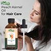 Organic Zing Peach Kernel (Prunus Persica) Oil | Pure & Natural Carrier Oil for Massage, Skincare, Haircare- 30ml/1.01fl Oz